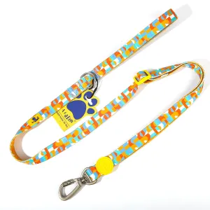 A Plus A Click & Lock Hook Tetris Design Leash for Dogs and Cats