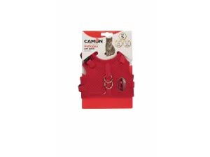 Adjustable Cat Harness, Mesh, Red, 310~380Mm /  410~480Mm, Lg Pets Qatar