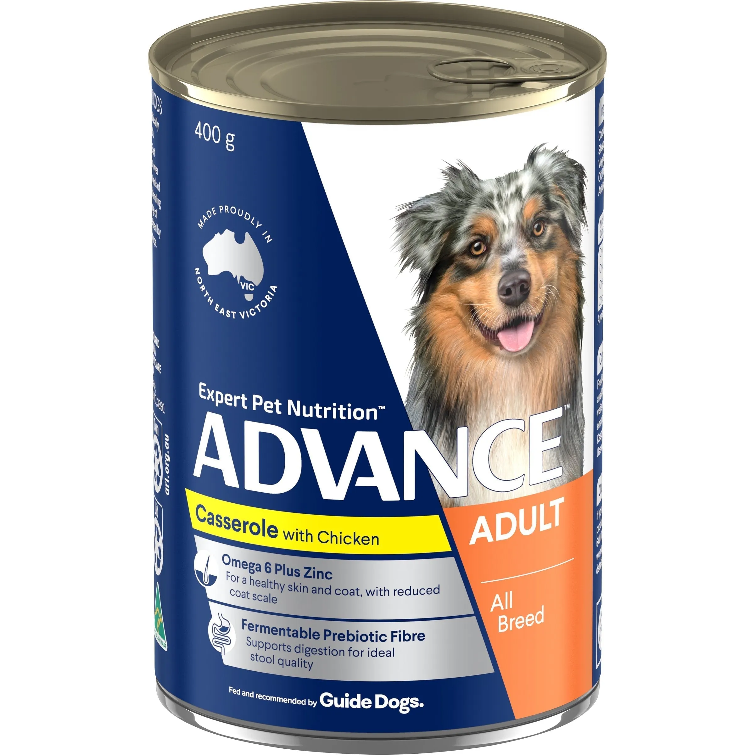 Advance Casserole with Chicken All Breed Adult Dog Wet Food 400g ( _ )