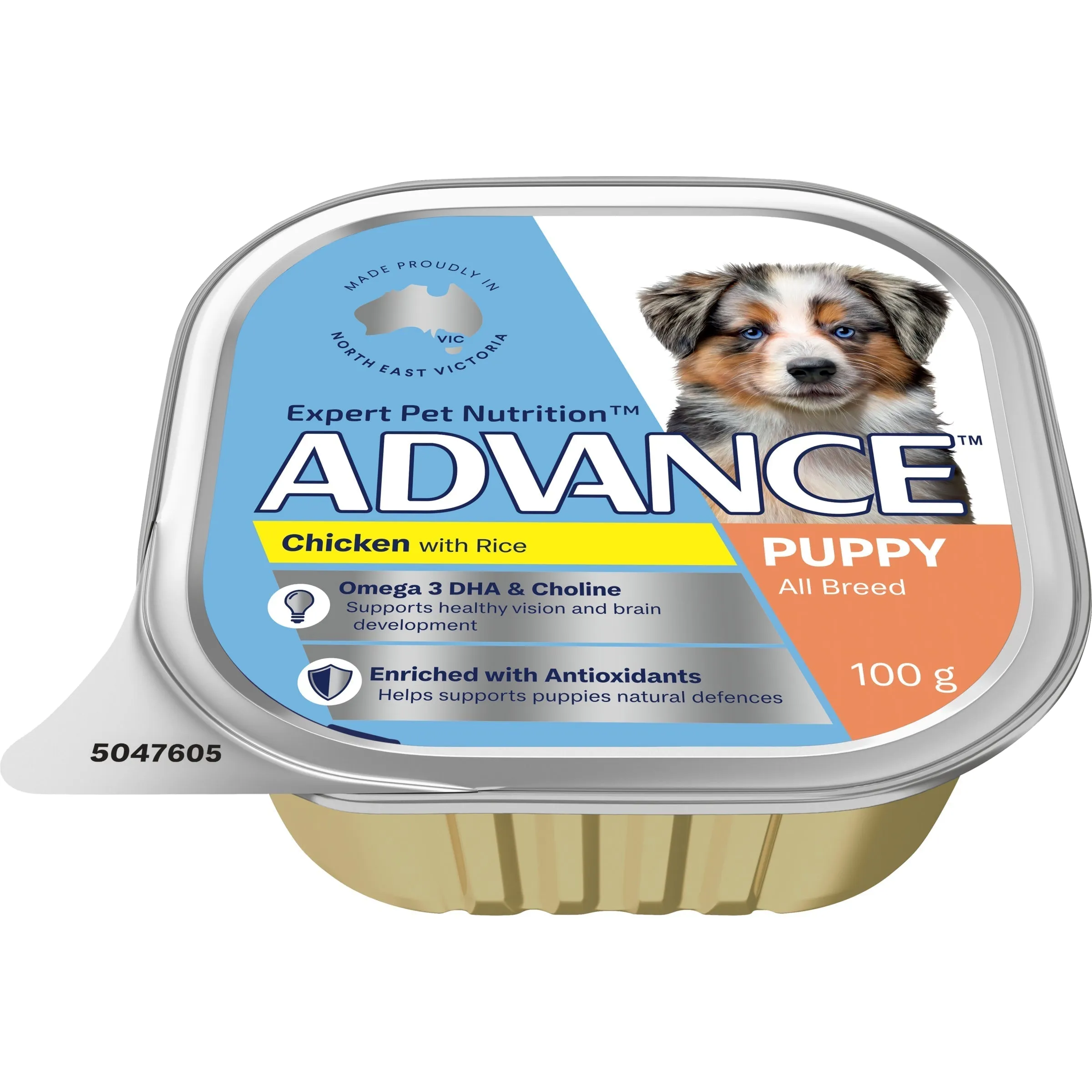 Advance Chicken and Rice All Breed Puppy Wet Food 100g ( _ )