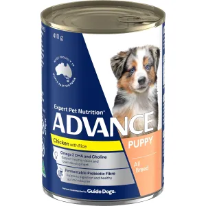 Advance Chicken and Rice All Breed Puppy Wet Food 410g ( _ )