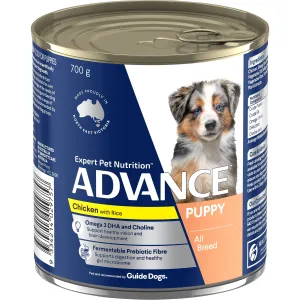 Advance Chicken and Rice All Breed Puppy Wet Food 700g ( _ )