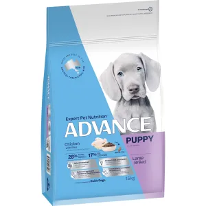 Advance Chicken and Rice Large Breed Puppy Dry Food 15kg ( _ )