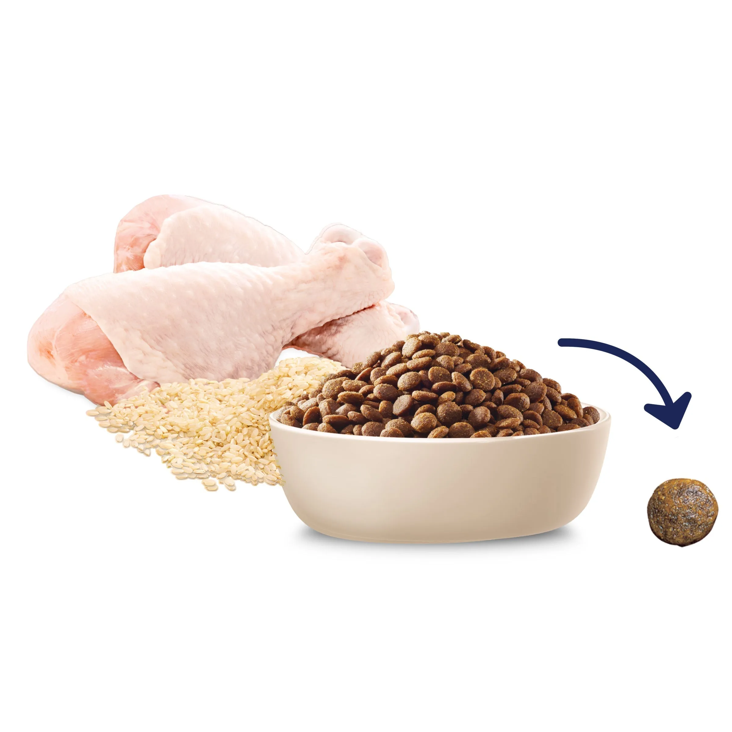 Advance Chicken and Rice Medium Breed Puppy Dry Food 3kg ( _ )