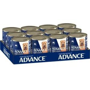 Advance Chicken and Rice Sensitive Skin and Digestion Adult Dog Wet Food 700g x 12 ( _ )