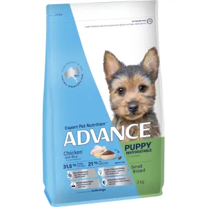 Advance Chicken and Rice Small Breed Puppy Rehydratable Dry Food 3kg ( _ )