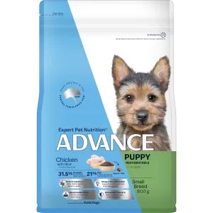 Advance Chicken and Rice Small Breed Puppy Rehydratable Dry Food 800G ( _ )