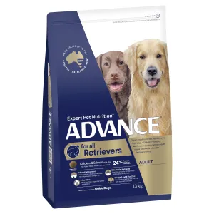 Advance Chicken and Salmon Retrievers Adult Dog Dry Food 13kg ( _ )