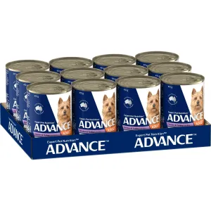 Advance Chicken and Turkey All Breed Adult Dog Wet Food 410g x 12 ( _ )
