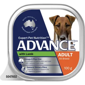 Advance Lamb All Breed Adult Dog Wet Food 100g ( _ )