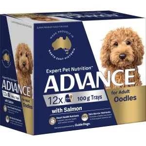 Advance Salmon Oodles Adult Dog Wet Food 100g x 12 ( _ )
