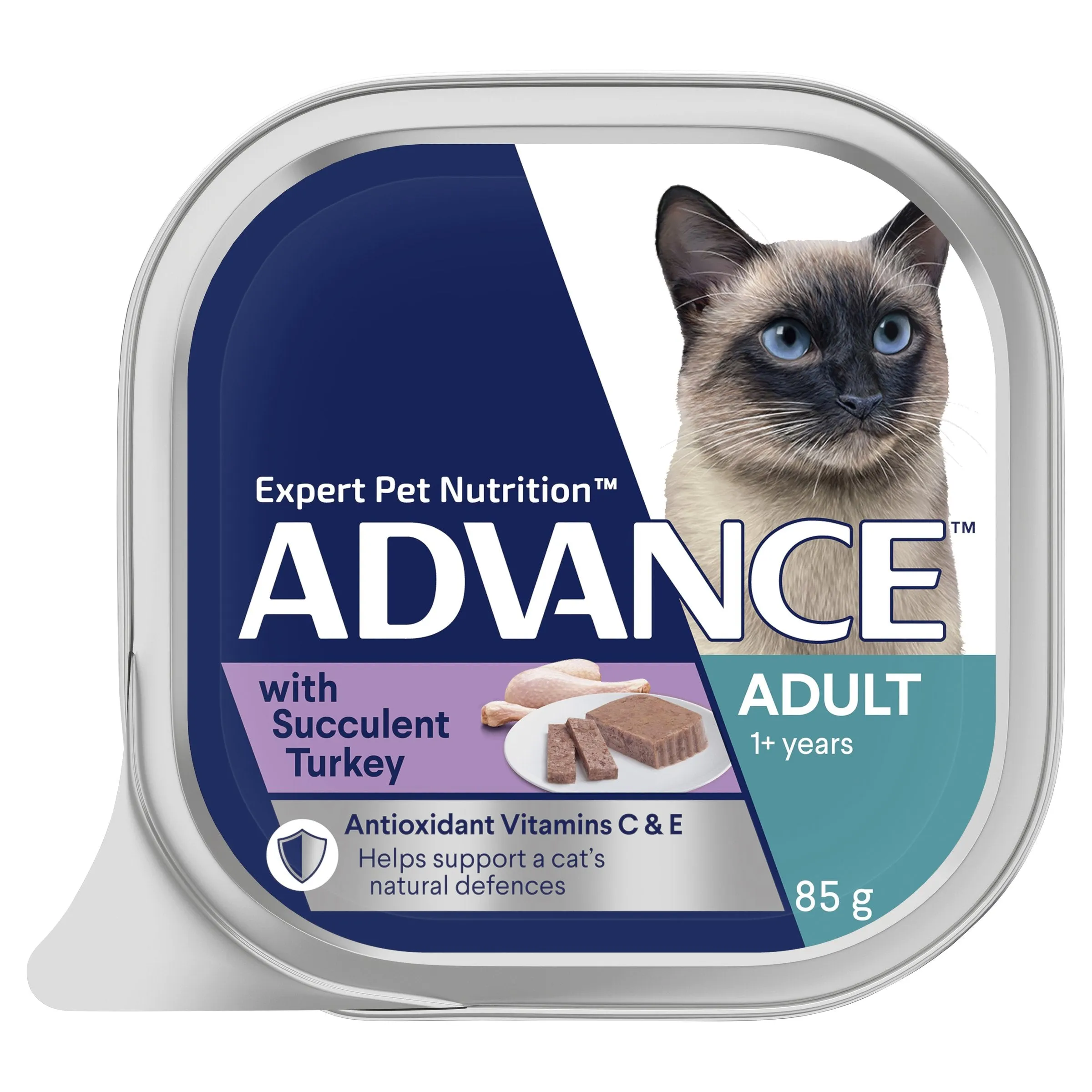 Advance Succulent Turkey Adult Cat Wet Food 85g ( _ )
