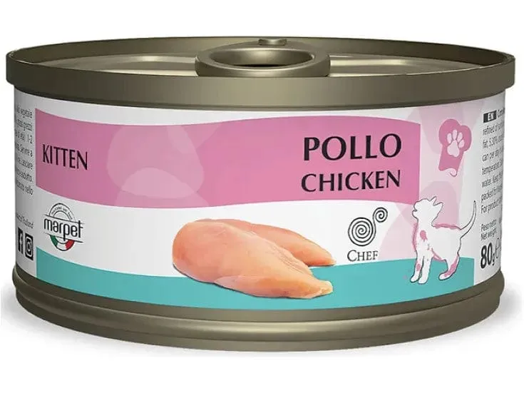 AEQUIL. CHEF Kitten Pollo Chicken 80 g Pets Qatar