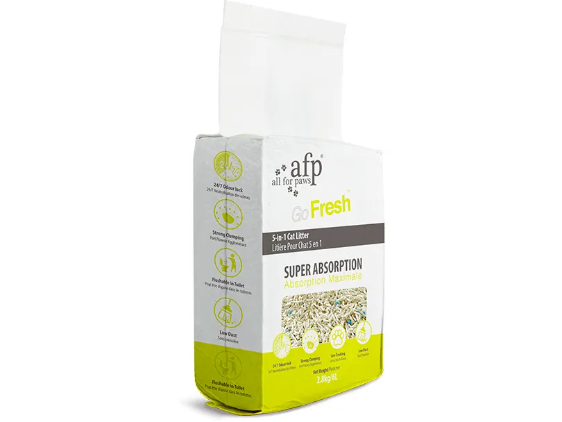 Afb 5-In-1 Cat Litter-2.8Kg/6L Pets Qatar