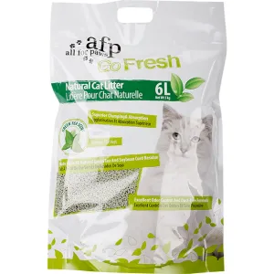 Afb Natural Cat Litter 2.7Kg/6L-Green Tea Scent Pets Qatar