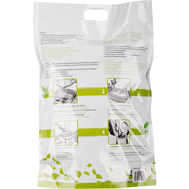 Afb Natural Cat Litter 2.7Kg/6L-Green Tea Scent Pets Qatar