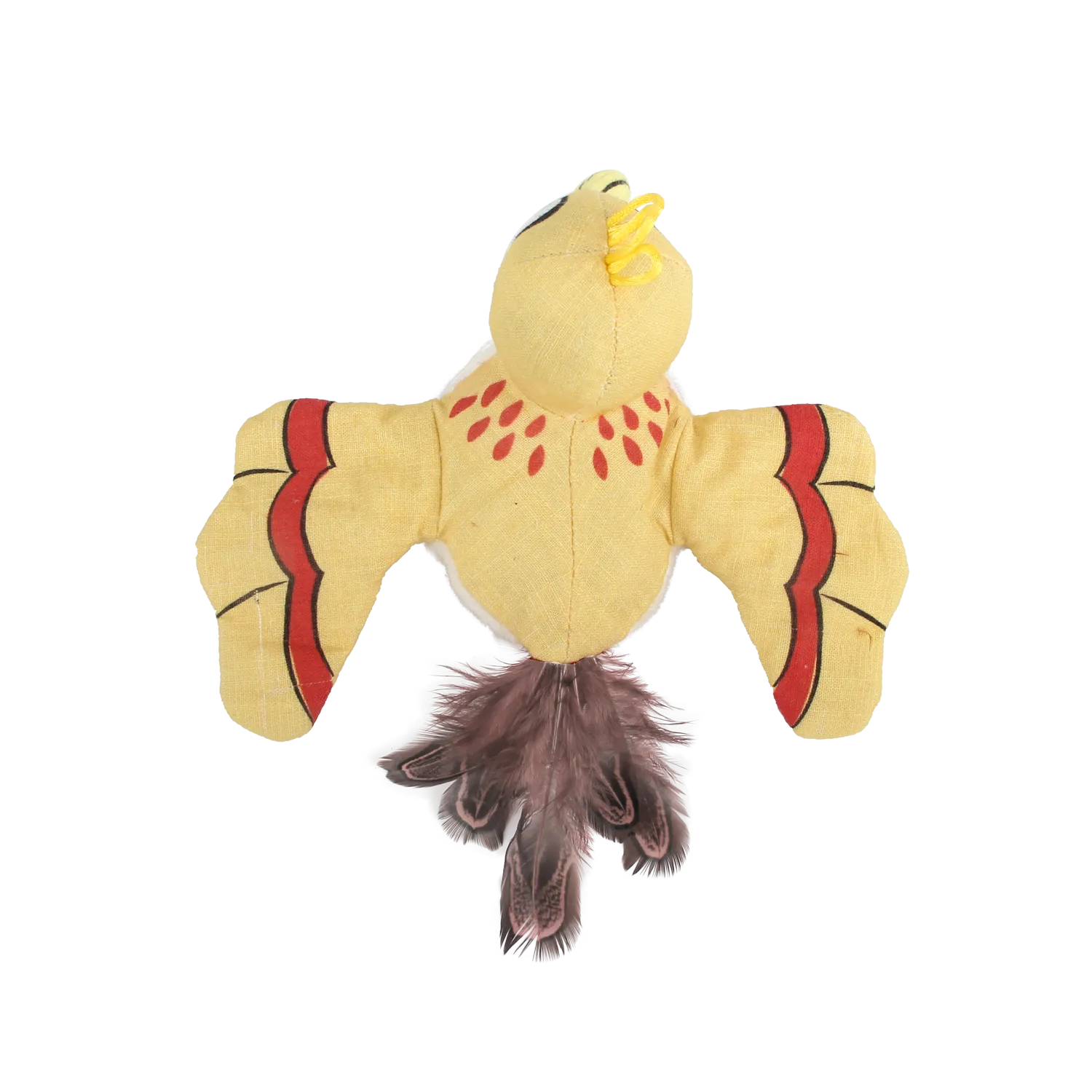 AFP Jittering Bird Pet Toy (Yellow) Pets Qatar