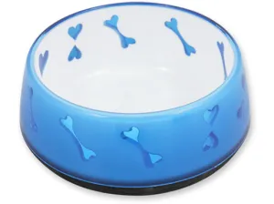 AFP Lifestyle-Dog Love Bowl - Blue Pets Qatar