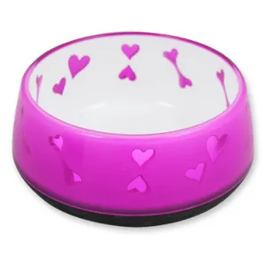 AFP Lifestyle-Dog Love Bowl - Pink Pets Qatar