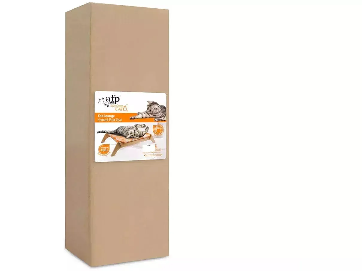 AFP Modern Cat-Cat Lounge - Orange Pets Qatar