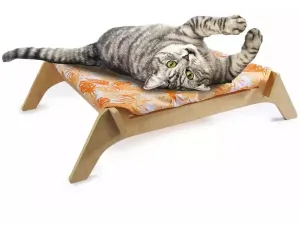 AFP Modern Cat-Cat Lounge - Orange Pets Qatar