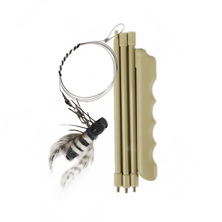 AFP Natural Instinct- Cat Bait Fly With Easy Assembly Wand Pets Qatar