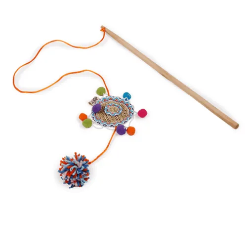 AFP Whisker Fiesta-Sombrero Wand Pets Qatar