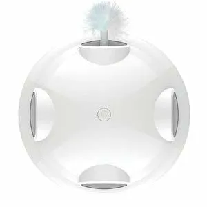 ALPHA Interactive Cat Toy - White Pets Qatar
