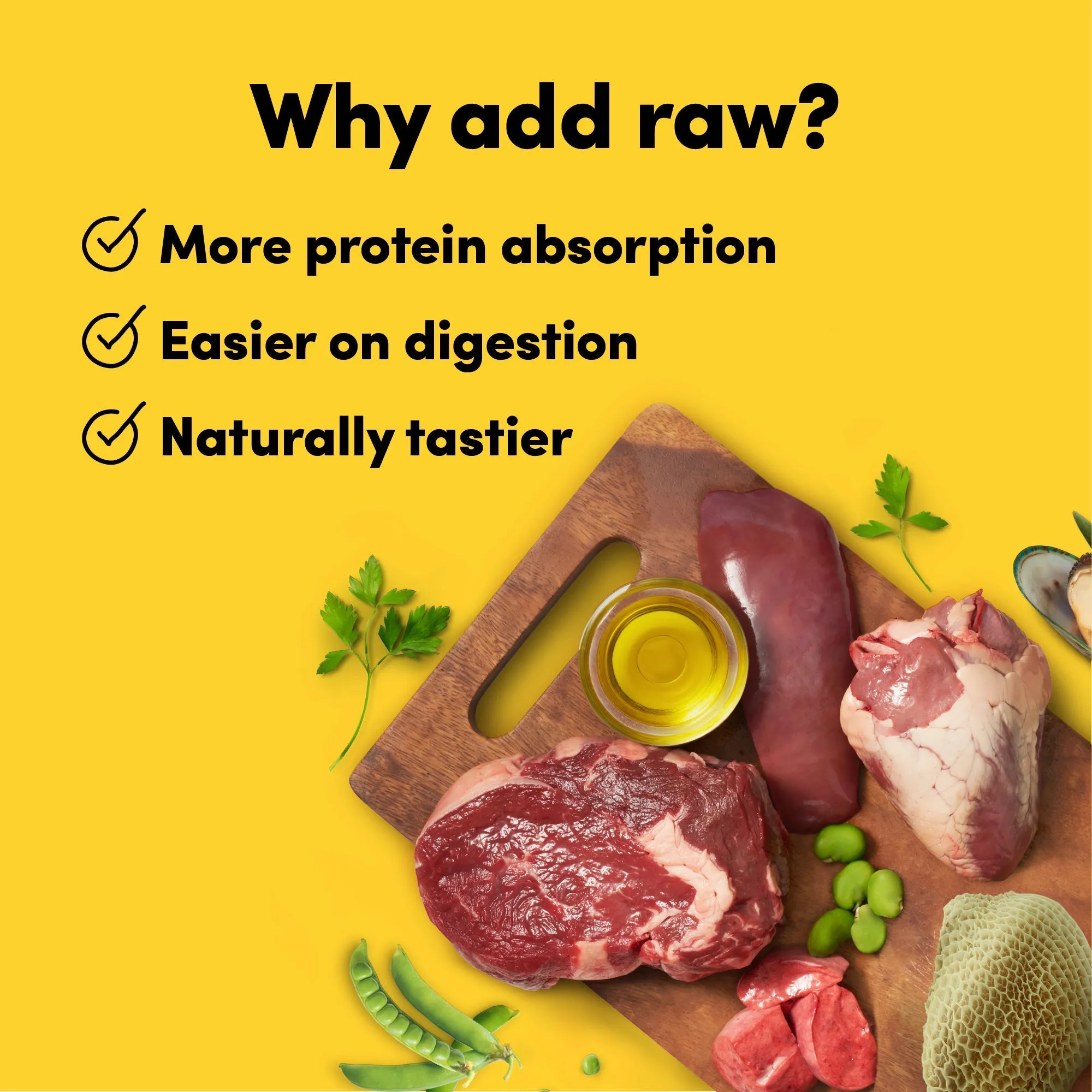 Animals Like Us RawMix50 with Grass-Fed Freeze Dried Beef and Kibble Mix Dog Food 340g ( _ )