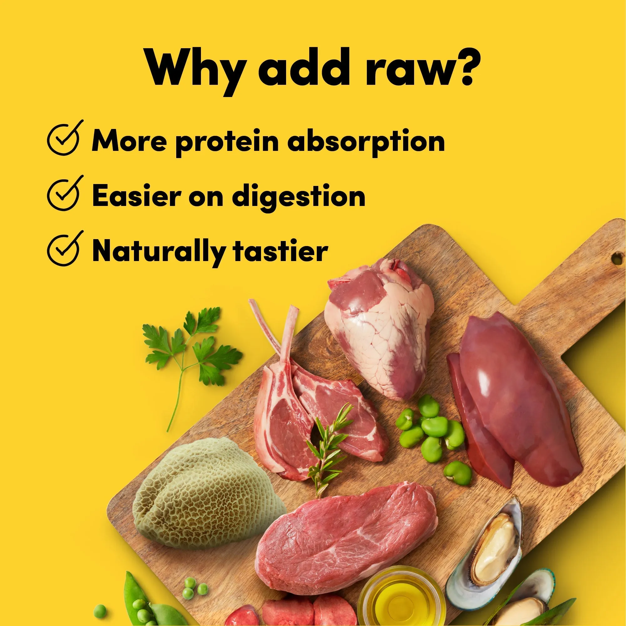 Animals Like Us RawMix50 with Grass-Fed Freeze Dried Lamb and Kibble Mix Dry Dog Food 340g ( _ )