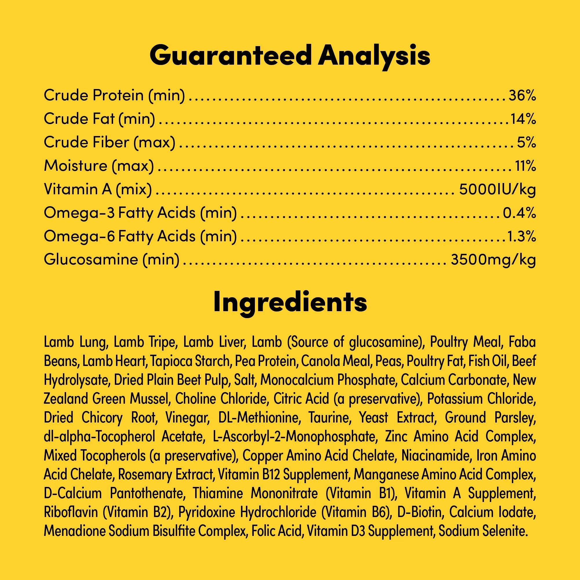 Animals Like Us RawMix50 with Grass-Fed Freeze Dried Lamb and Kibble Mix Dry Dog Food 340g ( _ )