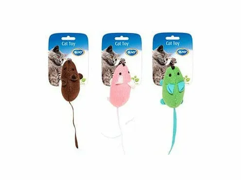 Assortment Of Mice 9,5x4x6cm mixed colors Pets Qatar