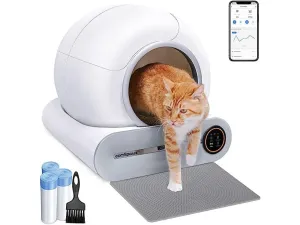 Automatic Cat Toilet Uk Adaptor Pets Qatar