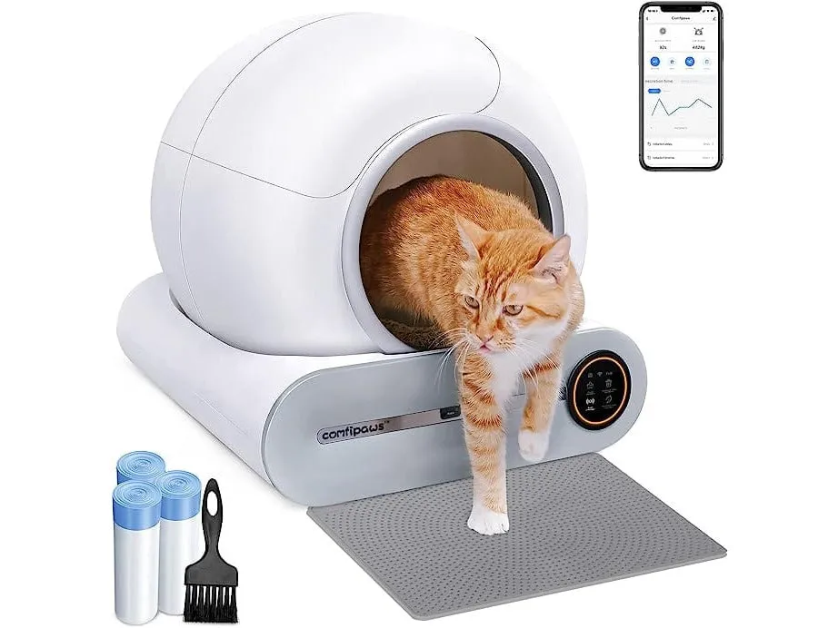 Automatic Cat Toilet Uk Adaptor Pets Qatar
