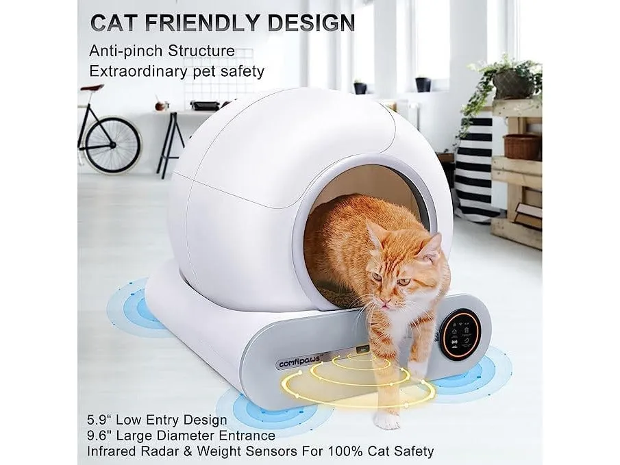 Automatic Cat Toilet Uk Adaptor Pets Qatar