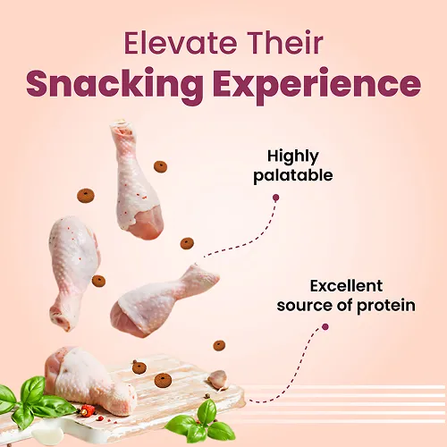 Bark Out Loud Chicken Rings Soft Chews Dog Treats