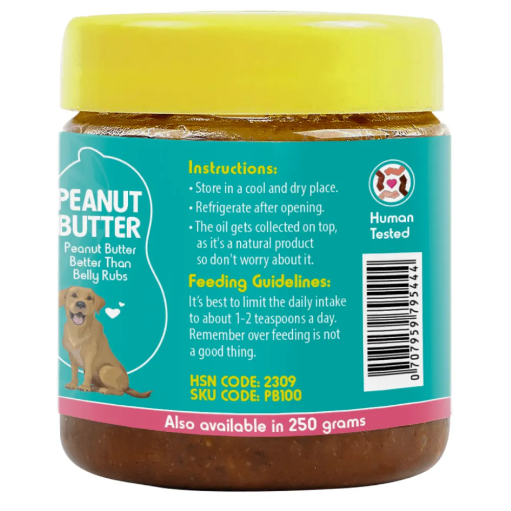 Barkbutler Chu the bone Treat Dispensing Toy and Fresh For Paws Peanut Butter for Dogs Combo