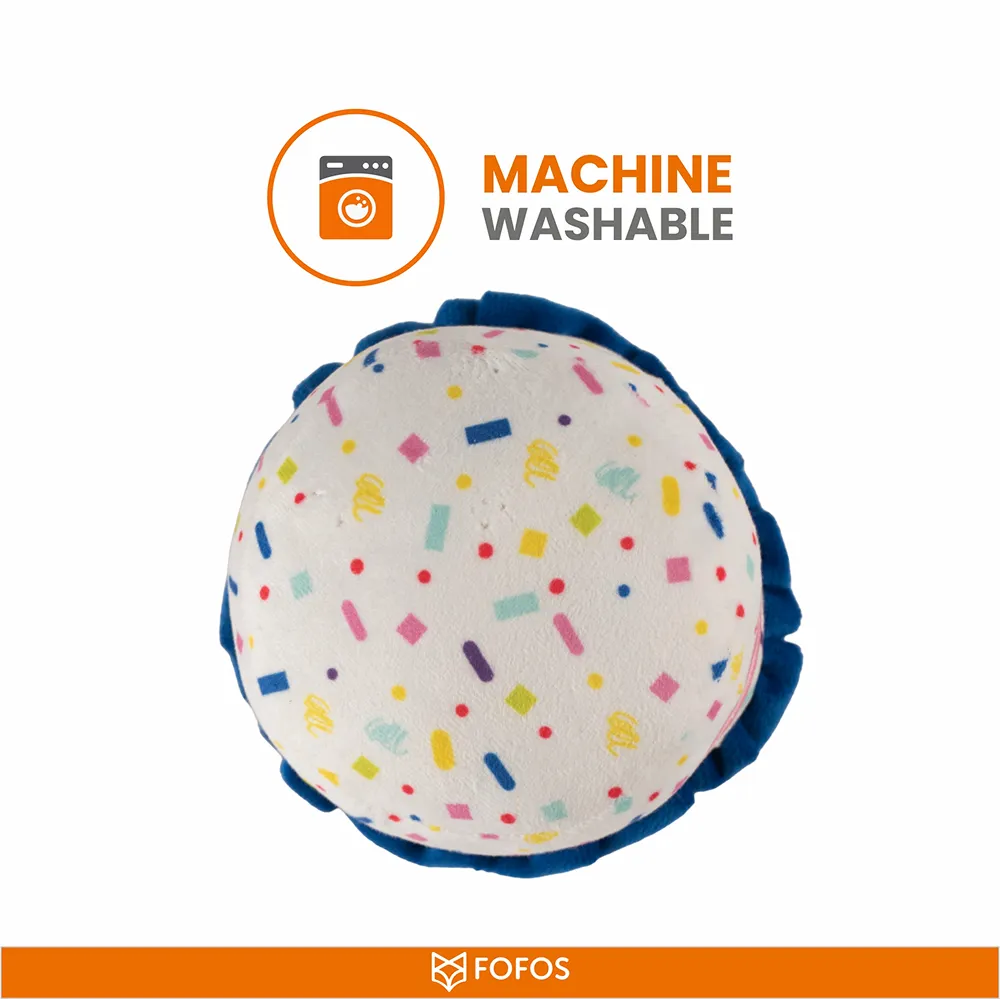 Barkbutler x Fofos Birthday Cake Plush Toy for Dogs