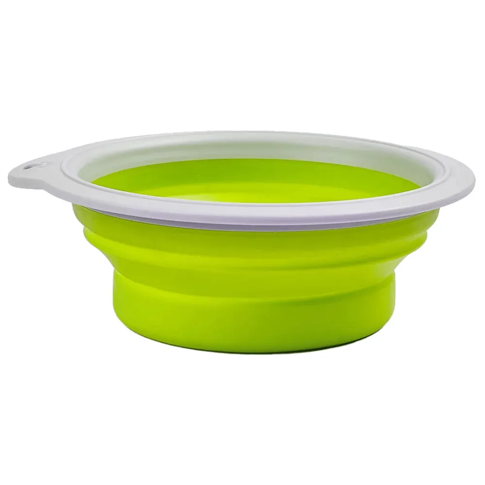 Barkbutler x Fofos Collapsible Bowl for Dogs (Green)