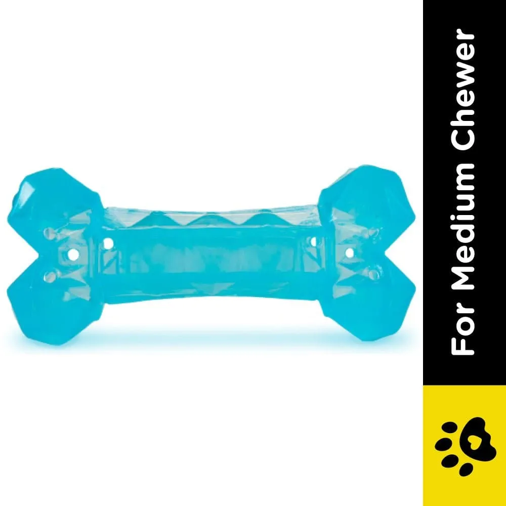 Barkbutler x Fofos Cooling Bone Freezable Chew Toy for Dogs (Blue)