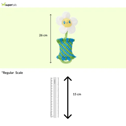 Barkbutler x Fofos Dental Flower Toy for Dogs