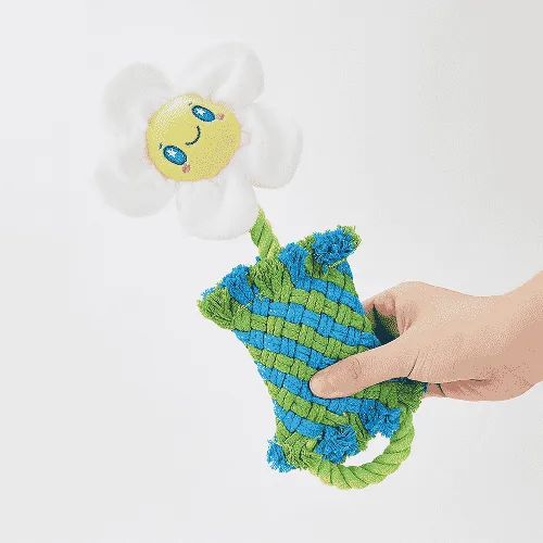 Barkbutler x Fofos Dental Flower Toy for Dogs