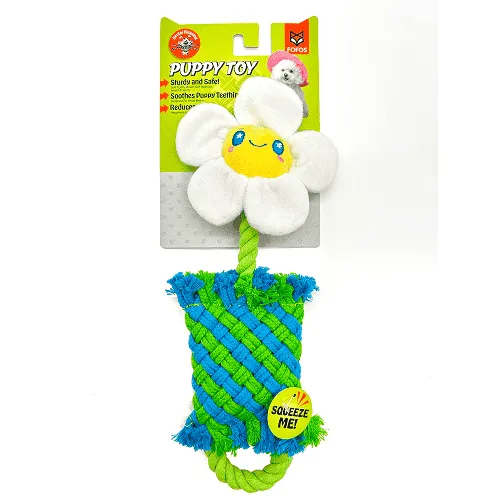 Barkbutler x Fofos Dental Flower Toy for Dogs