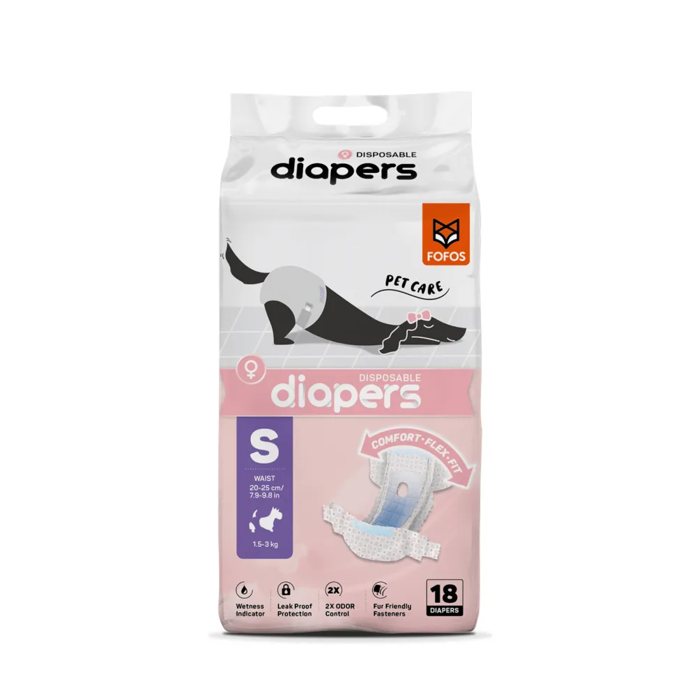 Barkbutler x Fofos Diaper for Female Dogs (25x33cm)
