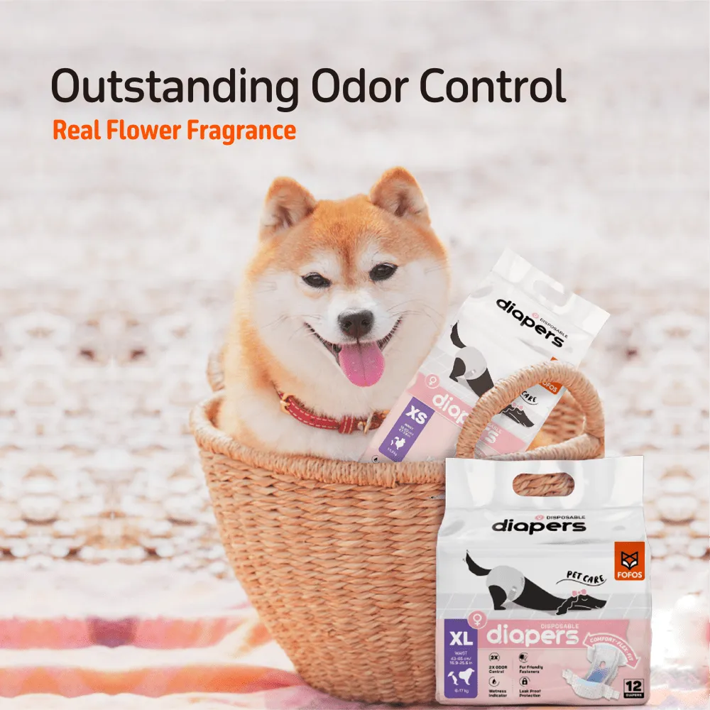 Barkbutler x Fofos Diaper for Female Dogs (25x33cm)