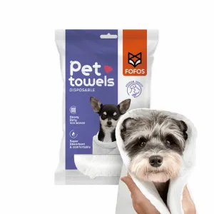 Barkbutler x Fofos Disposable Towels for Dogs