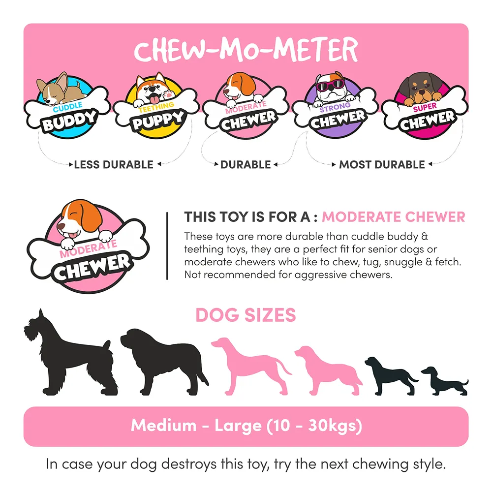 Barkbutler x Fofos Flossy Rope Toy for Dogs