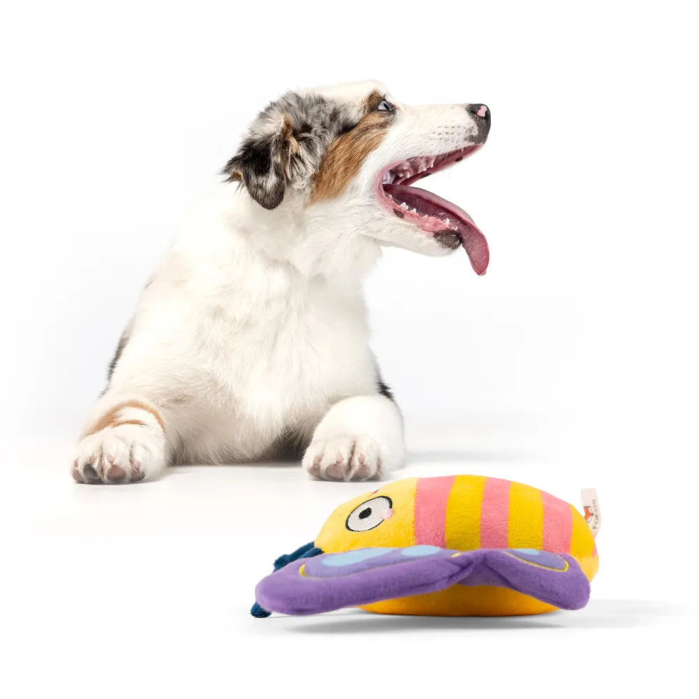Barkbutler x Fofos Garden Butterfly Plush Toy for Dogs