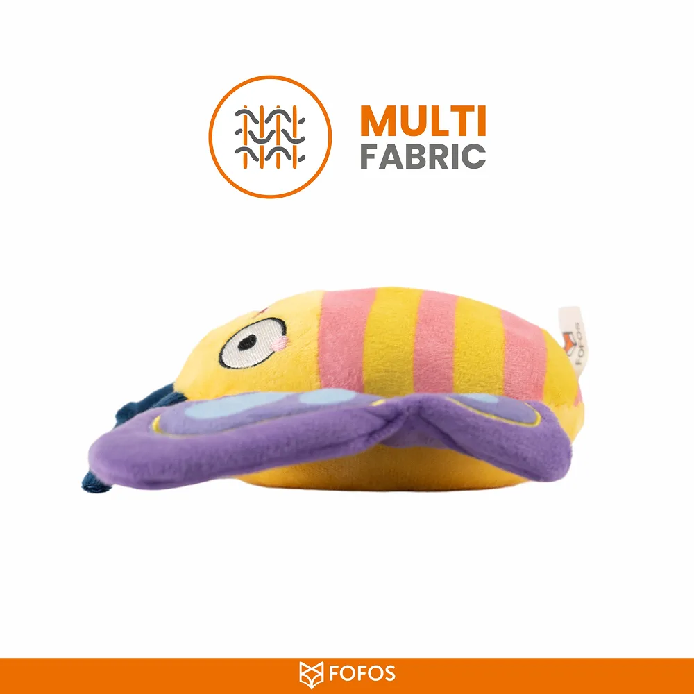 Barkbutler x Fofos Garden Butterfly Plush Toy for Dogs