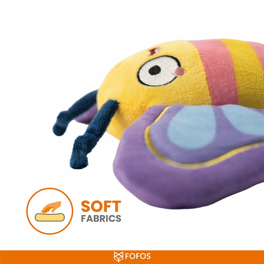 Barkbutler x Fofos Garden Butterfly Plush Toy for Dogs